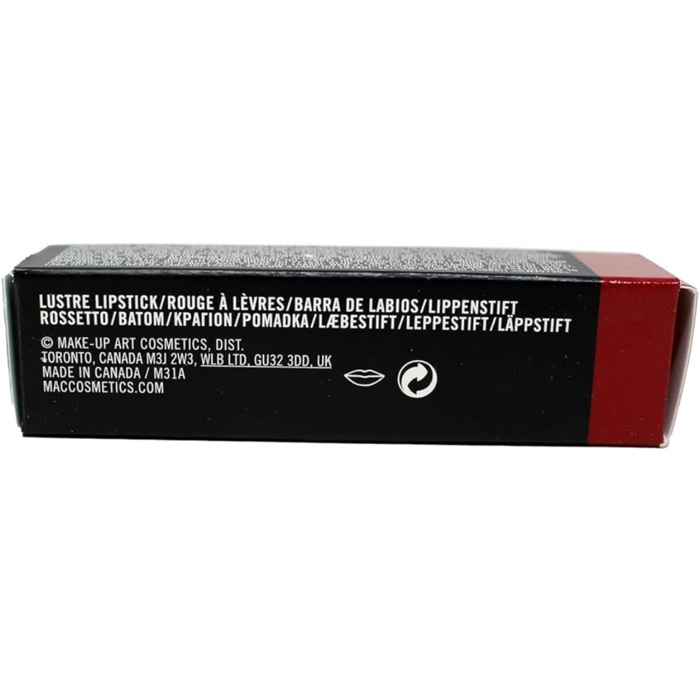 MAC Lustre Lipstick • Lady Bug • Red • Sold Out Shade • New in Box - Picture 3 of 3